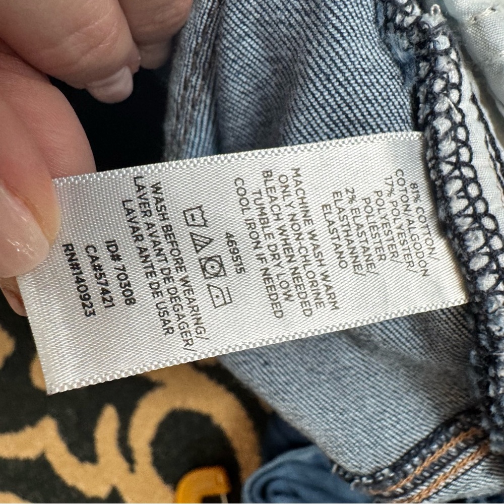 LOFT Women's Deep Blue Skinny Jeans - Picture 5 of 8